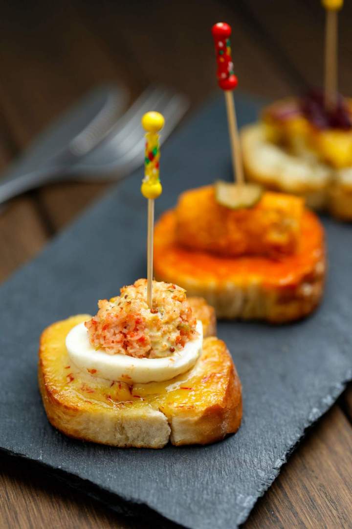 Tapas menu Montauroux