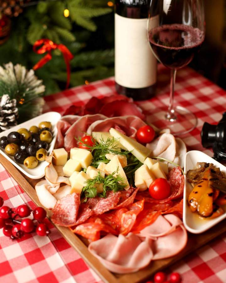 Planche à partage menu Montauroux
