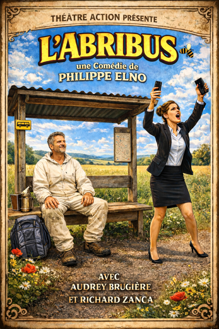 L'Abribus   la comédie en pleine campagne