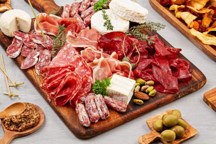 Planche de charcuterie à Montauroux