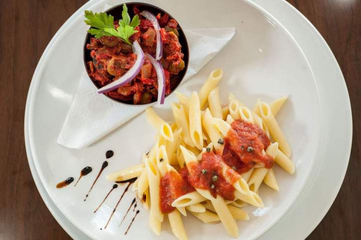 Plat du restaurant traditionnel à Montauroux